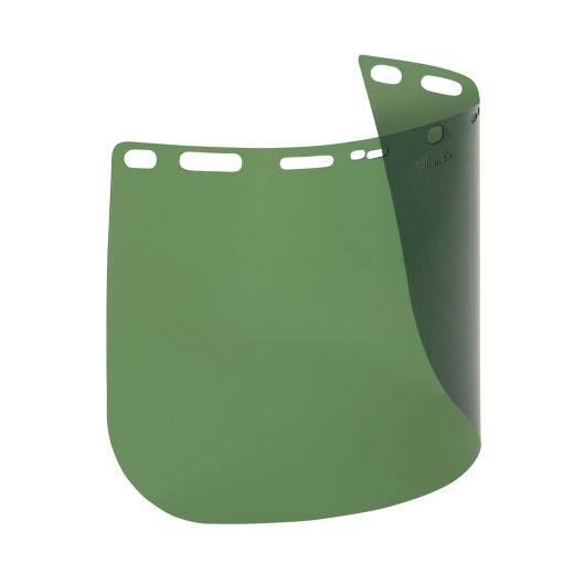 Pip Safety Visor - Medium Green, Universal Fit, ANSI Z87.1+ Certified