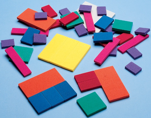 Foam Geometric Solids, 12 pcs