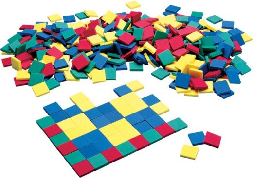 Foam Square Color Tiles (400)