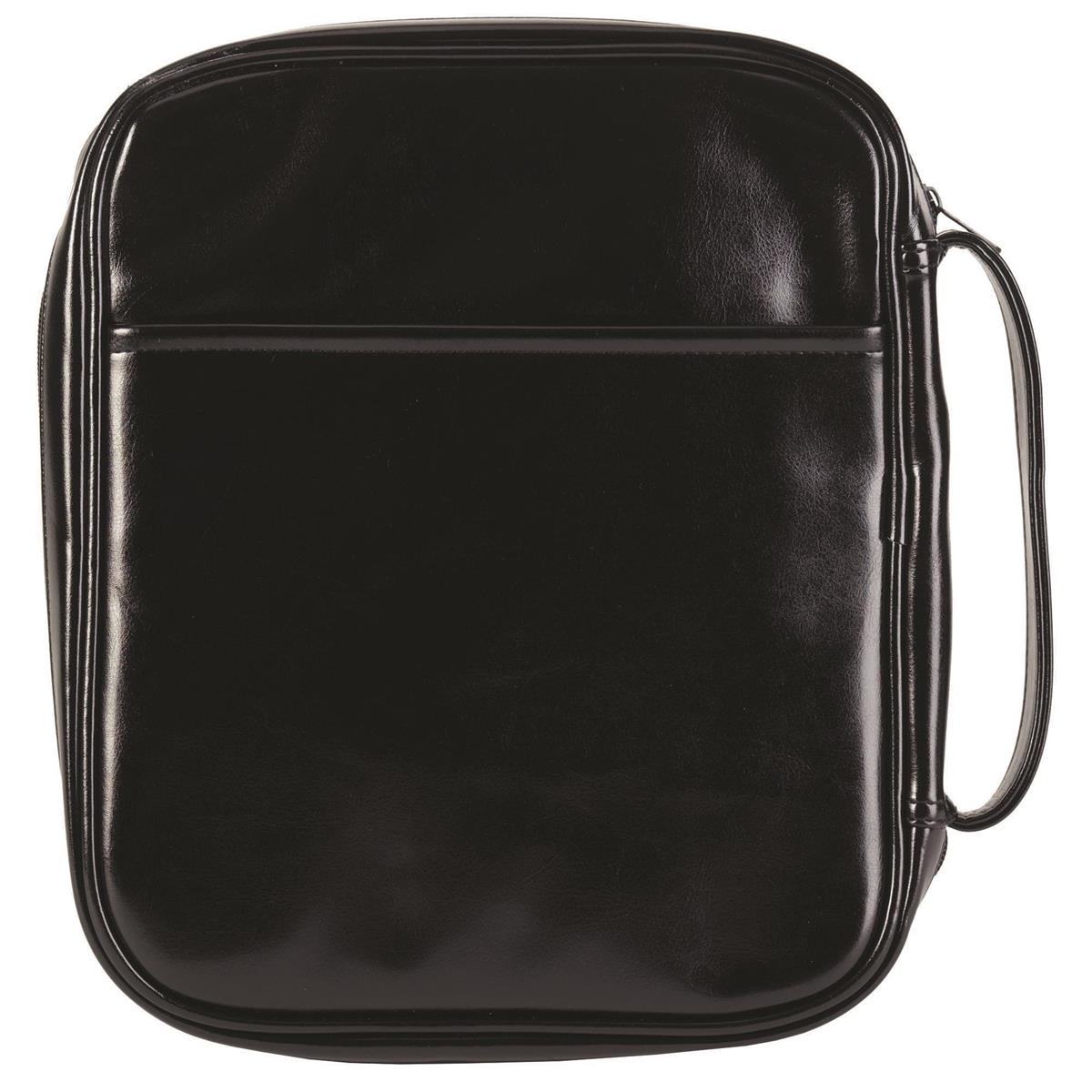 Leatherette Black Bible Cover Xxl