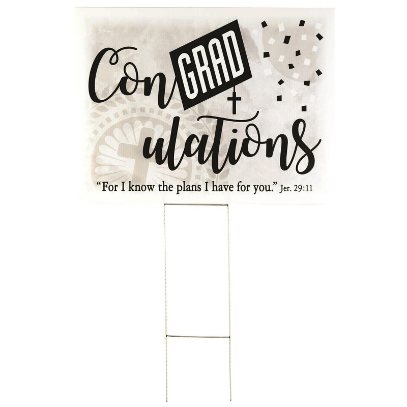 Yard Sign Congradulations For I Know