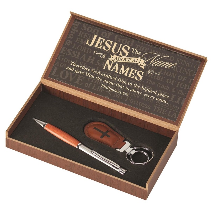 Pen Keyring Gift Set Names Of Jesus