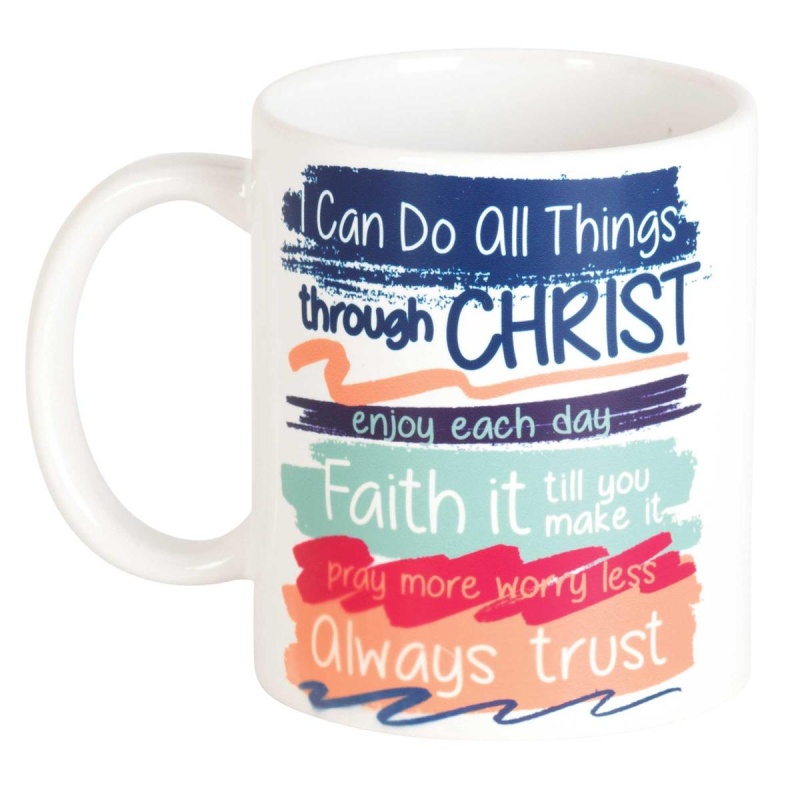 Mug Ceramic I Can Do All Things 11Oz