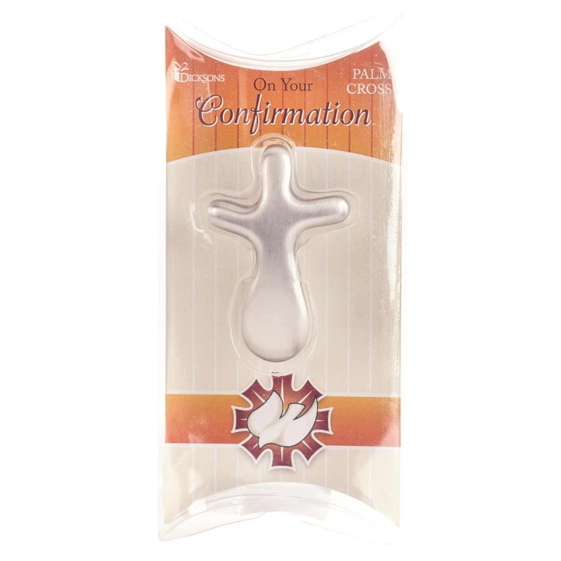 Crs Palm Confirmation Zinc Al 2 1/2"h