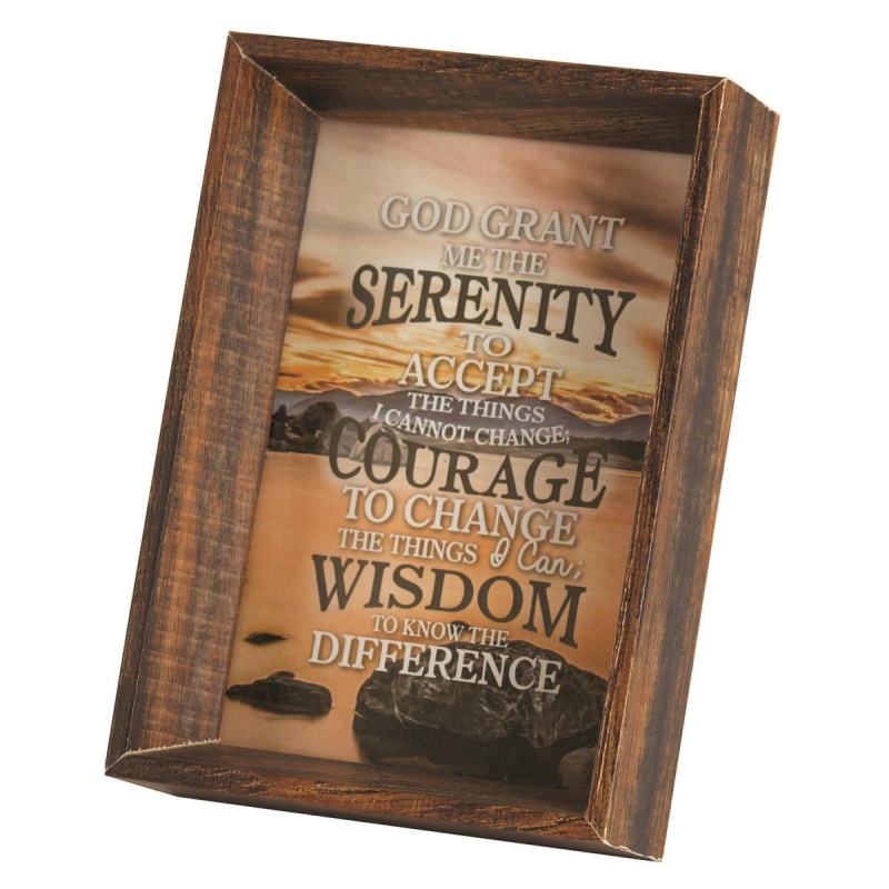 Serenity Prayer Tabletop Art