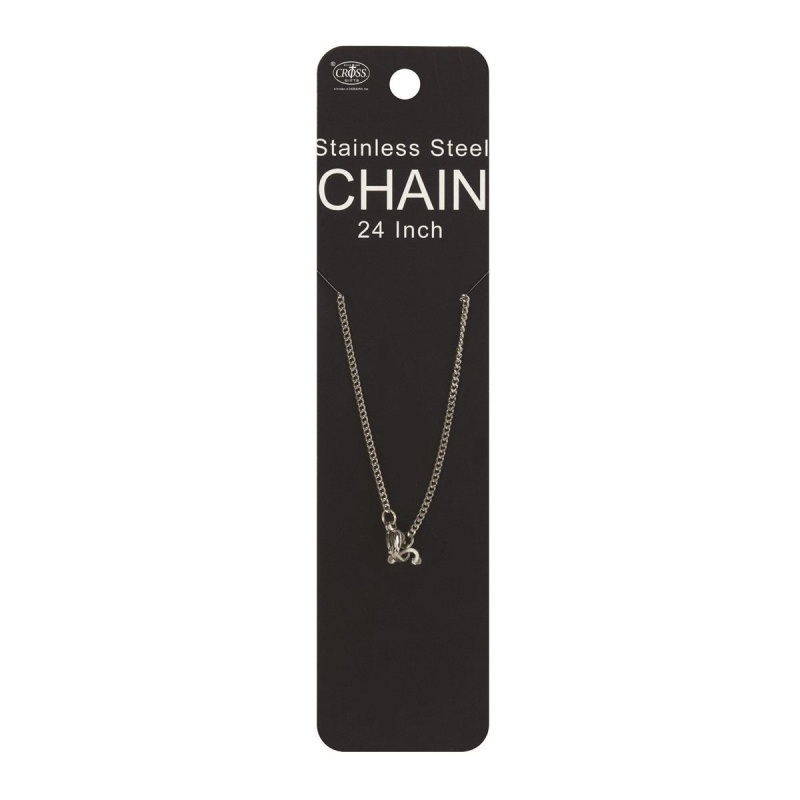 Necklace 24" Curb Chain Stainless Steel