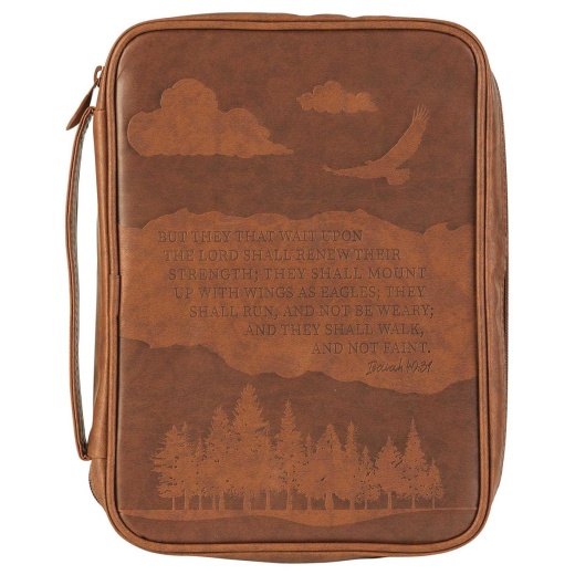 Bible Cover Eagle Isaiah 40 Large Print