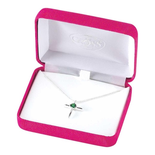NK-SP May Birthday Cross Necklace
