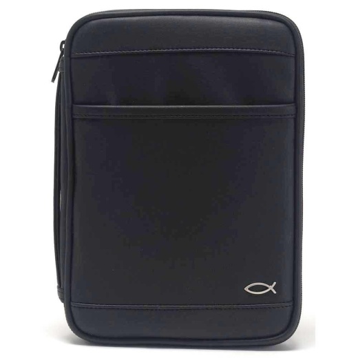 Bible Cover Black Thinline