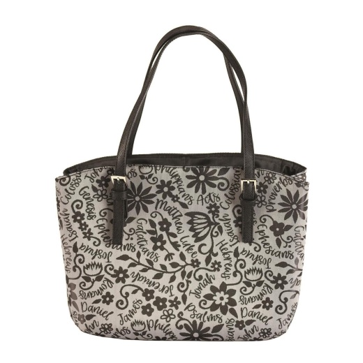 BC Books of the Bible - Floral Grey XL