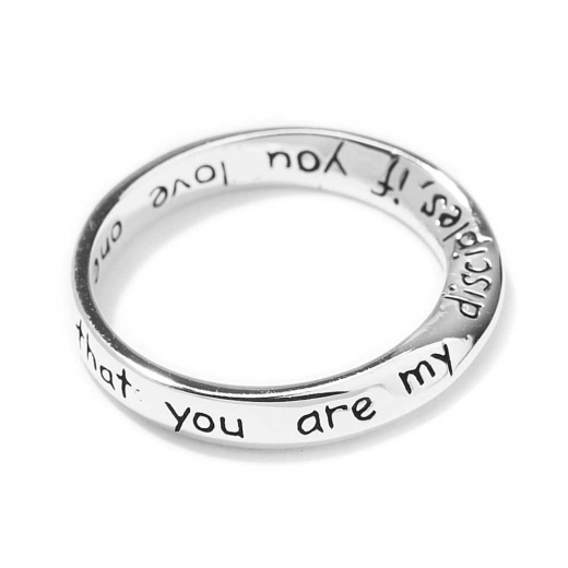 Rng-Sp Inspiring Jn13:35 Sz9 Christian Ring