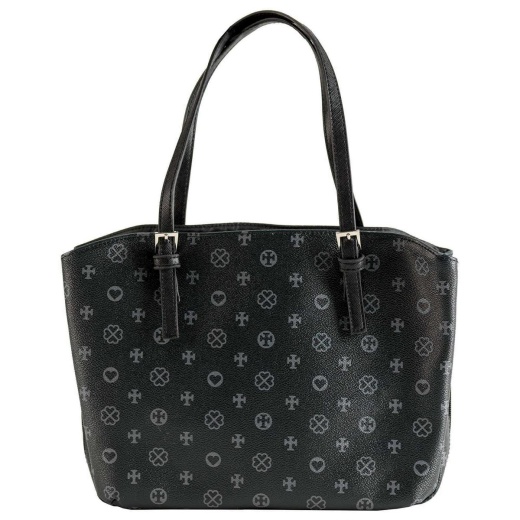 Bible Cover Black Heart Wedge XL