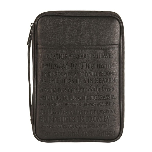 The Lord's Prayer Vinyl Bible Cover - Large Print Size