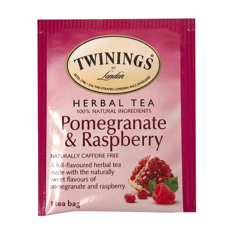 Pomegranate Raspberry Herbal Tea Packet