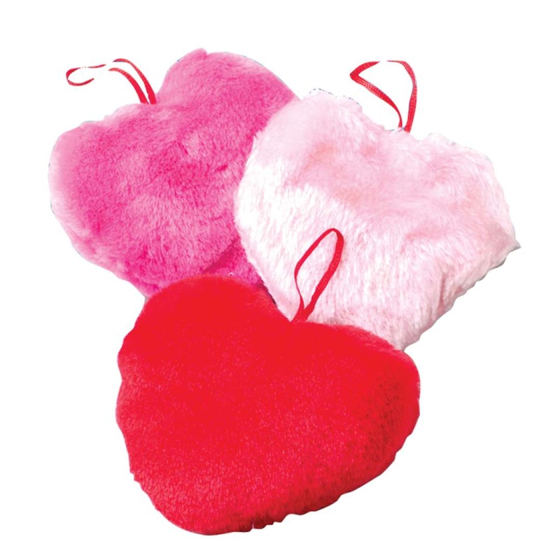 4" Plush Valentine's Day Hearts