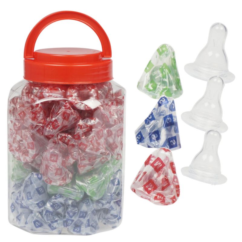 Silicone Baby Bottle Nipples - Assorted Flows