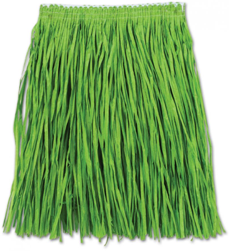 Adult Mini Hula Skirt - Green