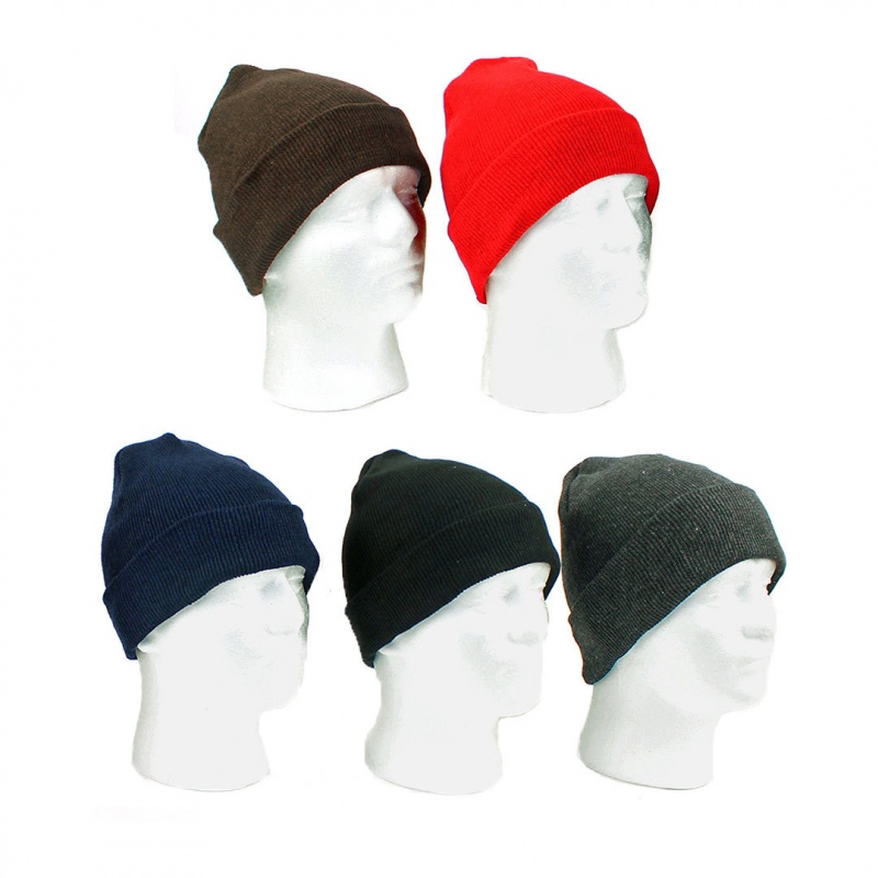 Kids' Hats - Cuffed Knit, Assorted Colors