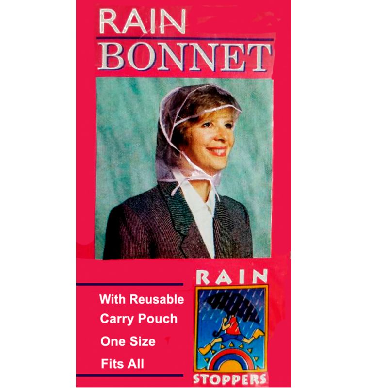 "Rain Stoppers" Rain Bonnet