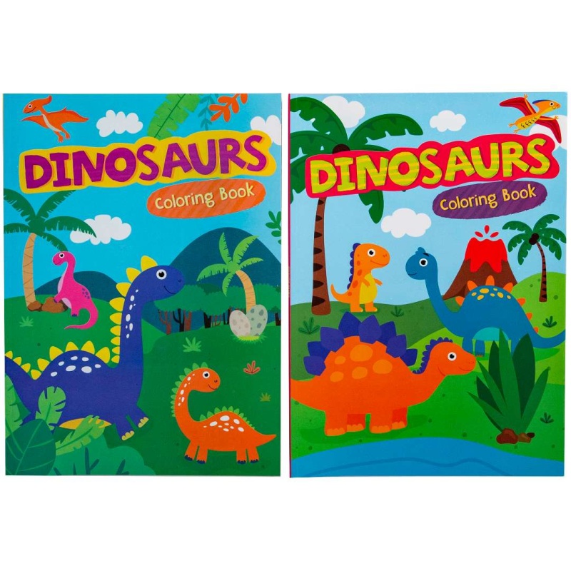 Bulk Dinosaurs Coloring Books - 80 Pages, Assorted