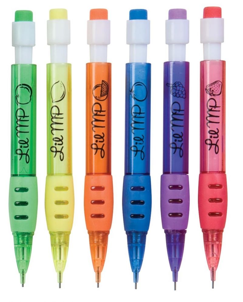 Mechanical Pencils - 6 Assorted Scents, Individually Wrapped