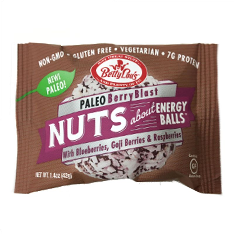 Nuts About Energy Balls Paleo Berry Blast 1.4 Oz
