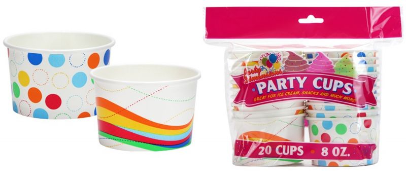8 Oz. Party Cups, 20-Packs - Party Dimen'sions