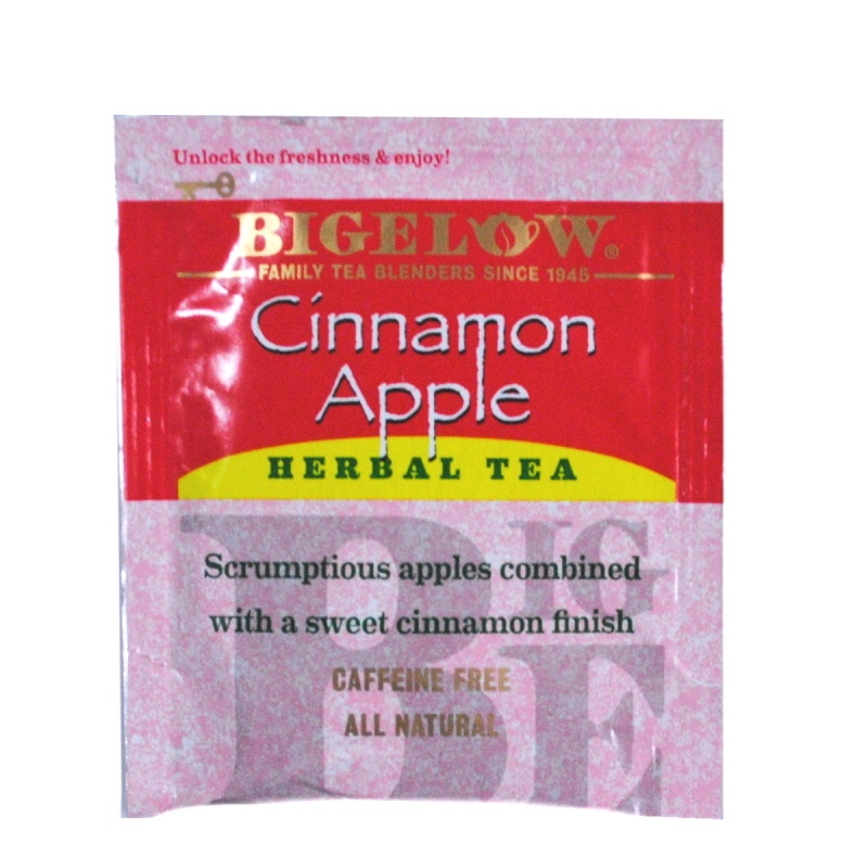 Bigelow Cinnamon Apple Herb Tea Single Packet