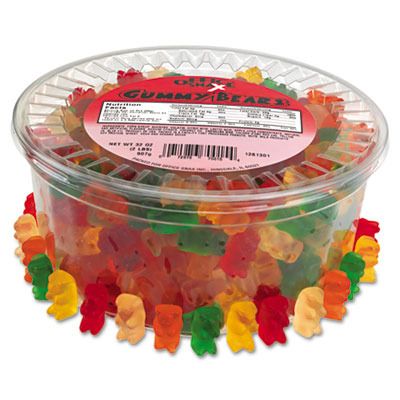Gummy Bears Assorted Flavors 2Lb Tub