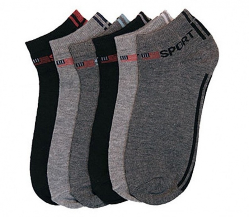Adult Usa Flag/Sport Ankle Socks - Assorted Colors, 9-11, 3 Pack