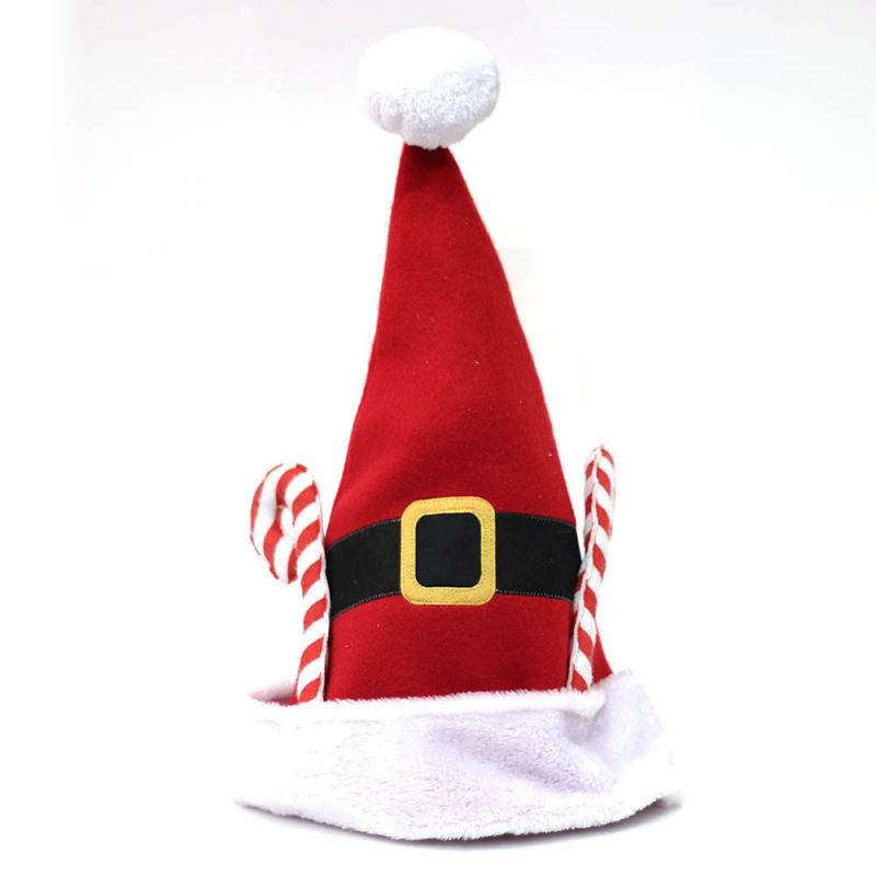 Christmas Novelty Hat - Polyester, 17"