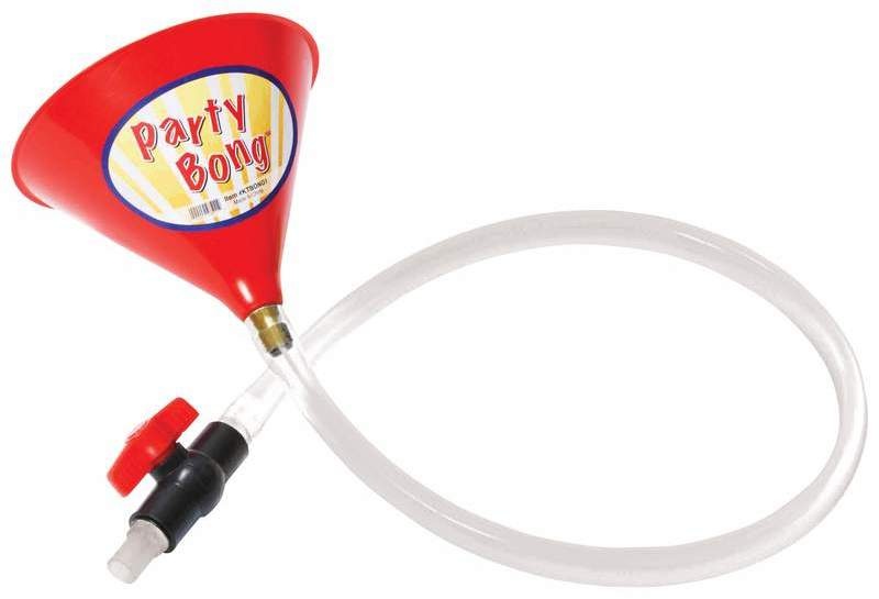 Party Bong Single Tube Bong With Valve