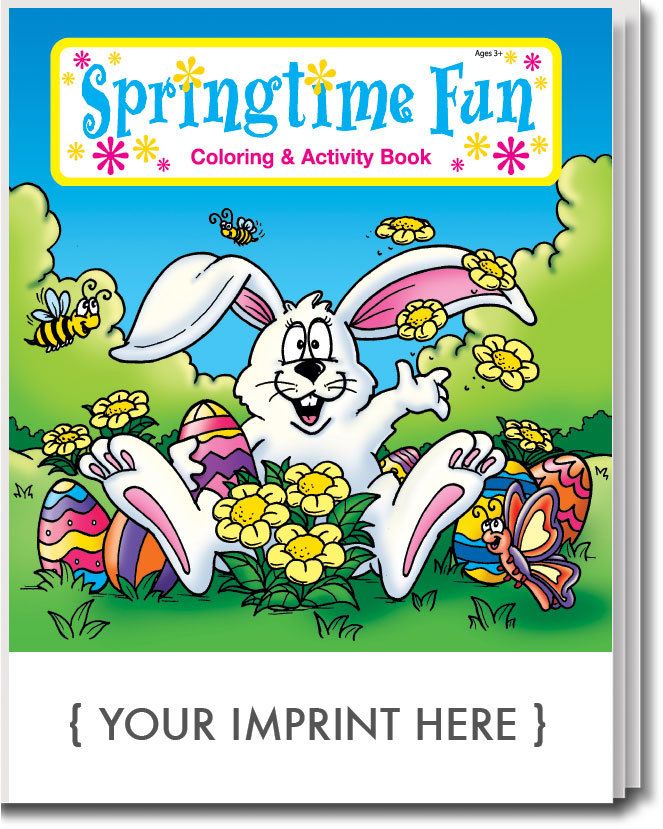 Coloring Book - Springtime Fun