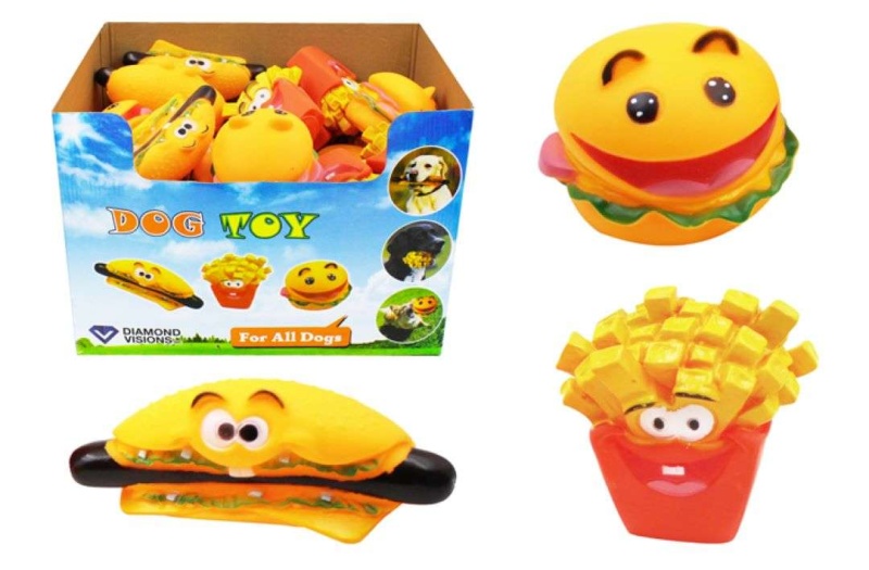 Food Squeaky Dog Toys