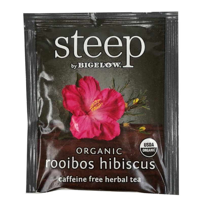 Organic Rooibos Hibiscus Herbal Tea Packet