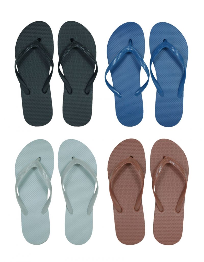 Men's Flip Flops - 7-12, Solid Colors