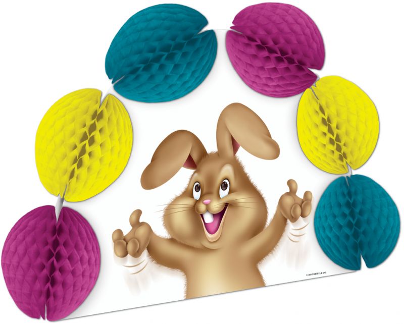 Easter Bunny Pop-Over Centerpiece