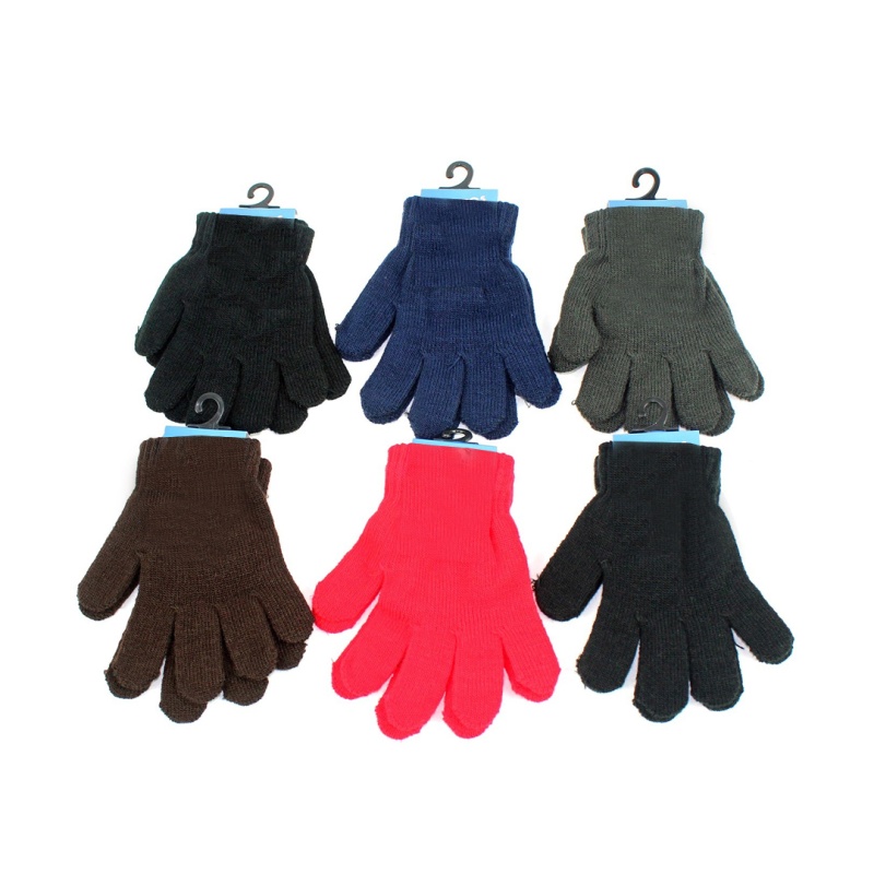 Kids' Winter Gloves - Assorted, Magic Stretch