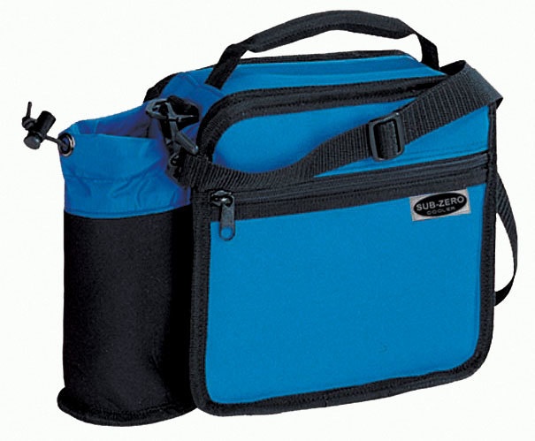 Waterbottle Lunch Bag Blue