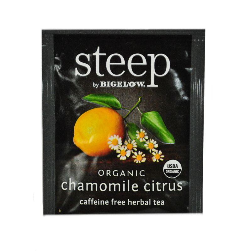 Organic Chamomile Citrus Herbal Tea Packet