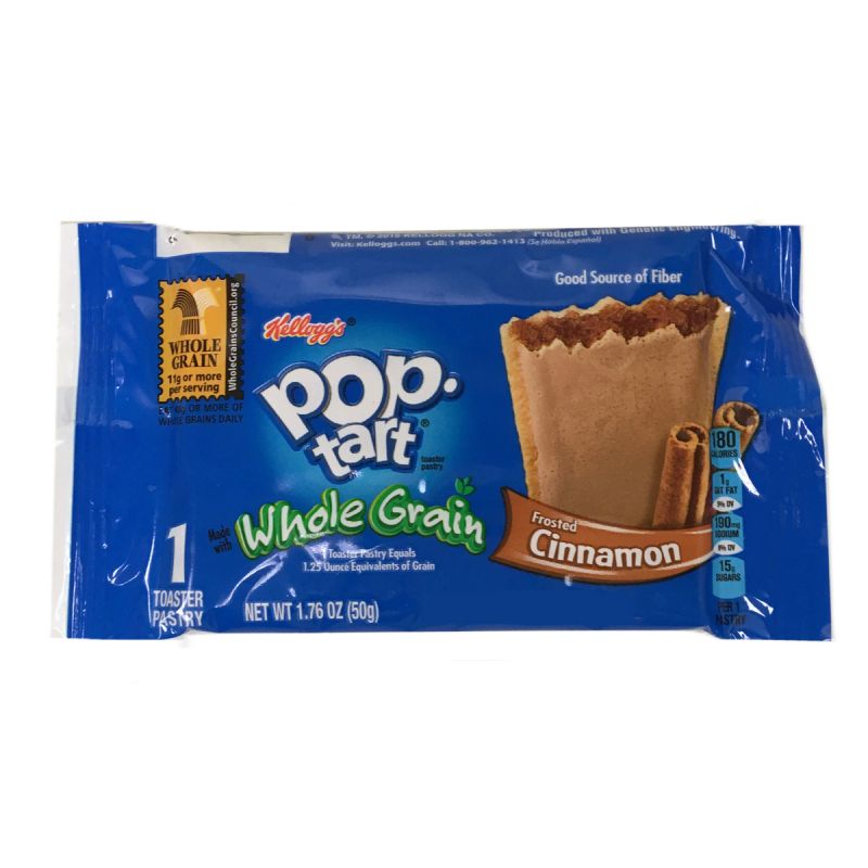 Pop Tarts Whole Grain Frosted Cinnamon 1.76 Oz