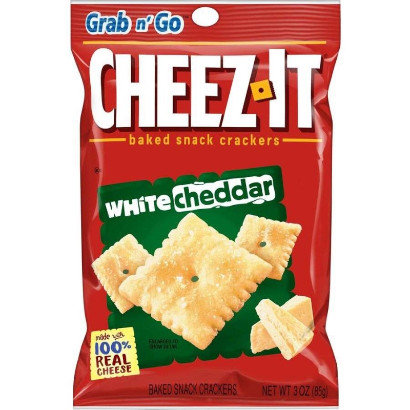 Cheez-It Crackers - White Cheddar, Grab N' Go, 3 Oz., 6 Pack