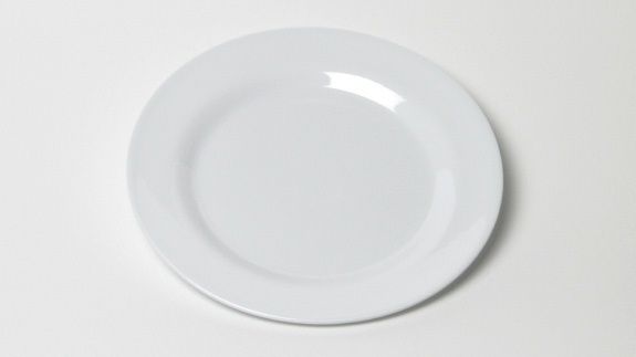 Chef Craft White Plate 8" - Round