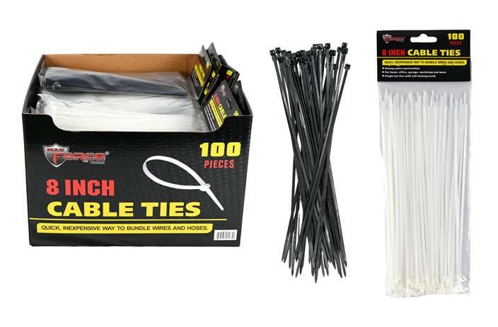 8" 100 Piece Cable Ties
