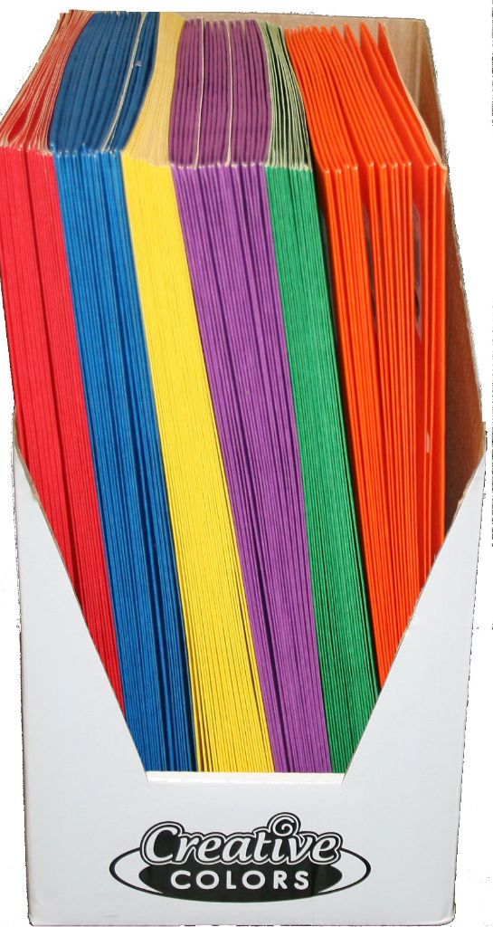 2 Pocket Folders - Paper, Assorted Colors