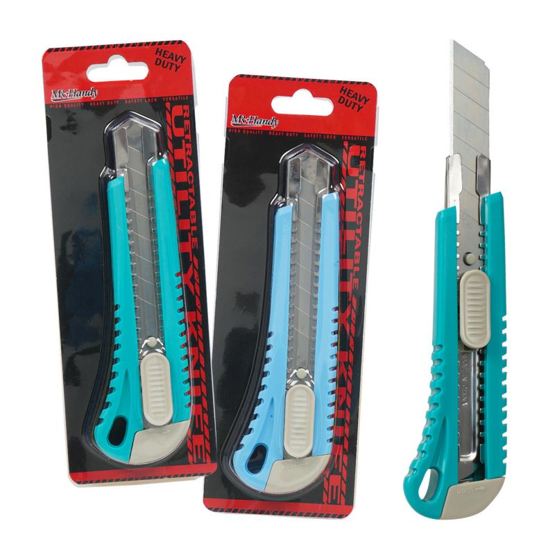 Large Retractable Utility Knives - Assorted