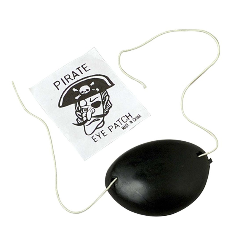 Black Pirate Eye Patches - 36/Pack