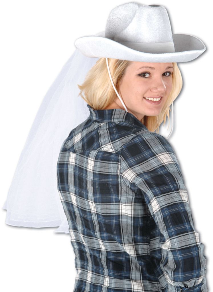 Western Bride's Hat
