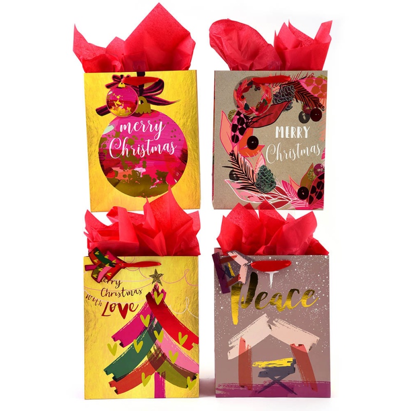 Large Christmas Gift Bags - Assorted
