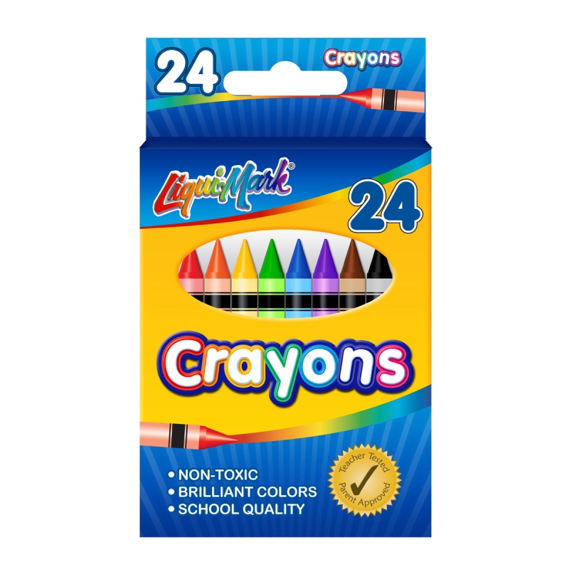 Crayon Packs - 24 Assorted Colors